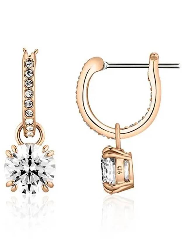 Stilla Constella Drop Earrings Rose Gold - SWAROVSKI - BALAAN 4