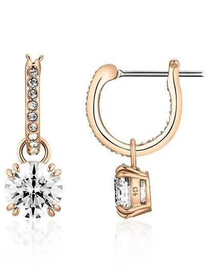 Stilla Constella Drop Earrings Rose Gold - SWAROVSKI - BALAAN 2