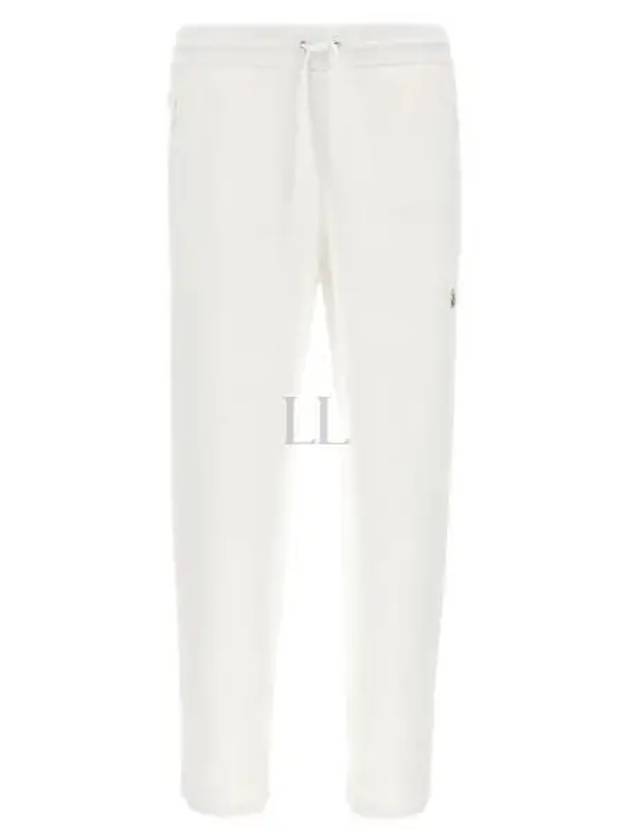 Jersey Jogging Fragment Casual Track Pants White - MONCLER - BALAAN 2