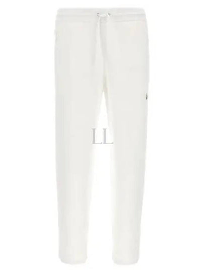 Jersey Jogging Fragment Casual Track Pants White - MONCLER - BALAAN 2