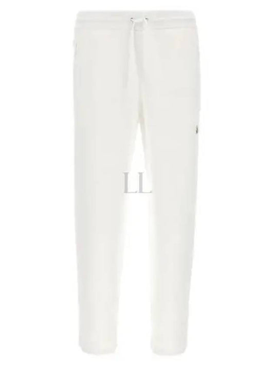 Jersey Jogging Fragment Casual Track Pants White - MONCLER - BALAAN 2