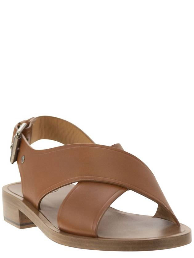 N26 women's sandals Rhonda 2 smooth leather flat sandals - CHURCH'S - BALAAN 3