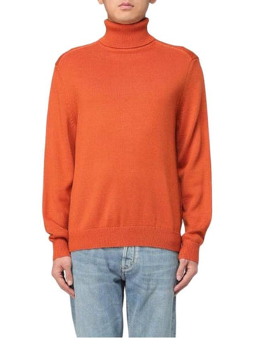 AVS Wool Blend Turtleneck Orange - ARMANI EXCHANGE - BALAAN 1