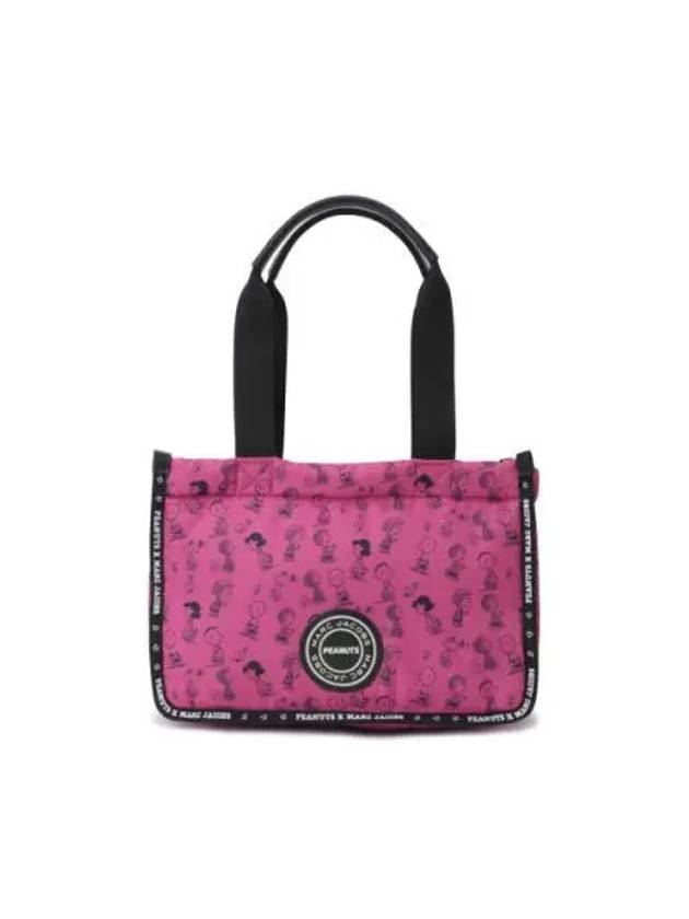 Nylon Peanuts Signet Md Tote Fuschia Fedora MBBAM23024PIX - MARC JACOBS - BALAAN 1