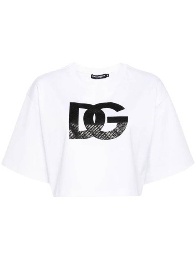 long sleeve t-shirt F8U81TGDB6QW0800 WHITE - DOLCE&GABBANA - BALAAN 1