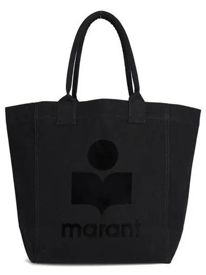 Yenky Logo Tote Bag Black - ISABEL MARANT - BALAAN 2