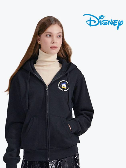 Female character Donald Duck brushed hooded zip-up HL4LTS092 - DISNEY GOLF - BALAAN 1