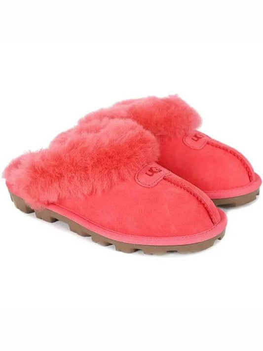 Women's Fur Slippers Coquette Fleece Slippers 5125 NTCR - UGG - BALAAN 2