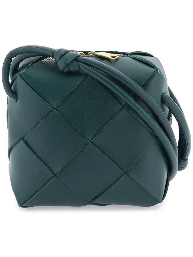 Cassette Intrecciato Mini Shoulder Bag Emerald Green - BOTTEGA VENETA - BALAAN 2