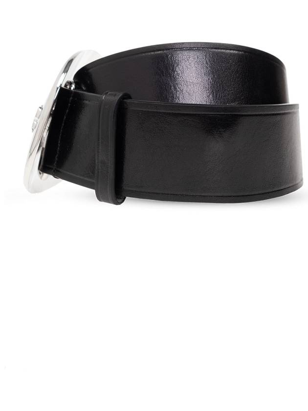 logo decorated leather belt BEM029312900001 - DSQUARED2 - BALAAN 4