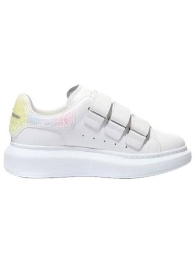 Velcro Leather Low Top Sneakers White - ALEXANDER MCQUEEN - BALAAN 2