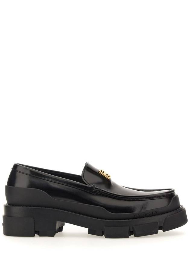 4G Terra Leather Loafers Black - GIVENCHY - BALAAN 2