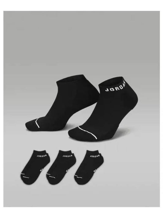 Jordan Everyday No Show Socks 3 Pairs DX9656 010 660919 - NIKE - BALAAN 1