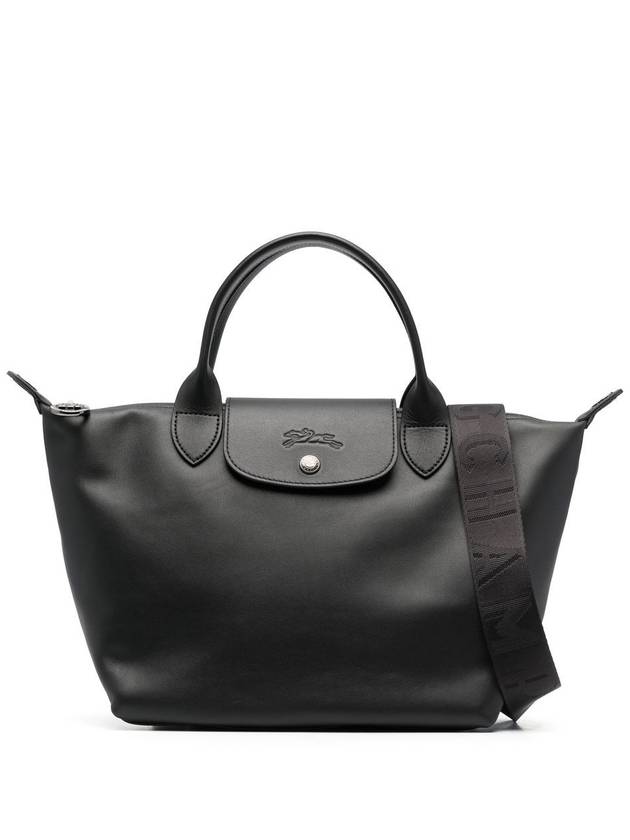 Le Pliage Xtra Leather Tote Bag Black - LONGCHAMP - BALAAN 2