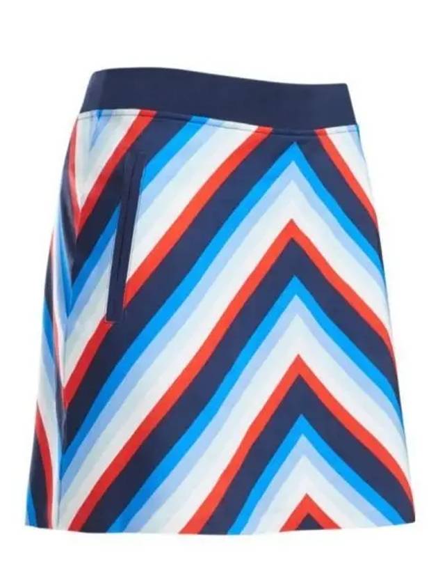 Women's Chevron Striped Skirt Twilight - G/FORE - BALAAN 2