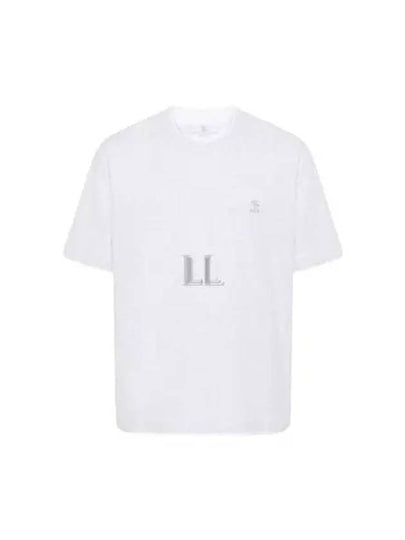 Cotton Short Sleeve T-Shirt White - BRUNELLO CUCINELLI - BALAAN 2