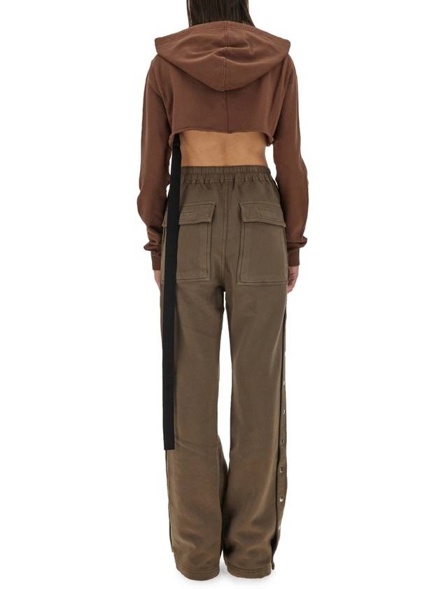 CROPPED SWEATSHIRT - RICK OWENS - BALAAN 3