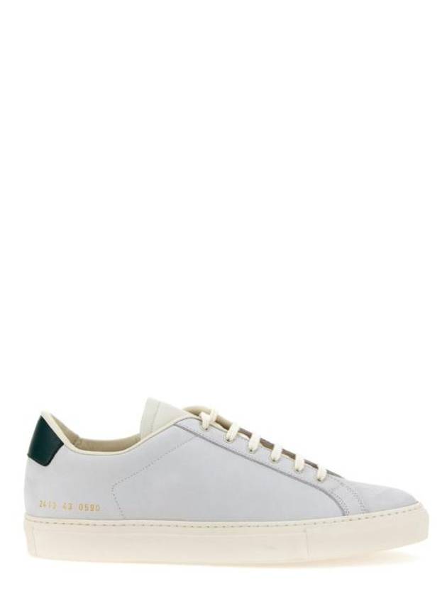 Retro Leather Nubuck Low Top Sneakers Green White - COMMON PROJECTS - BALAAN 2