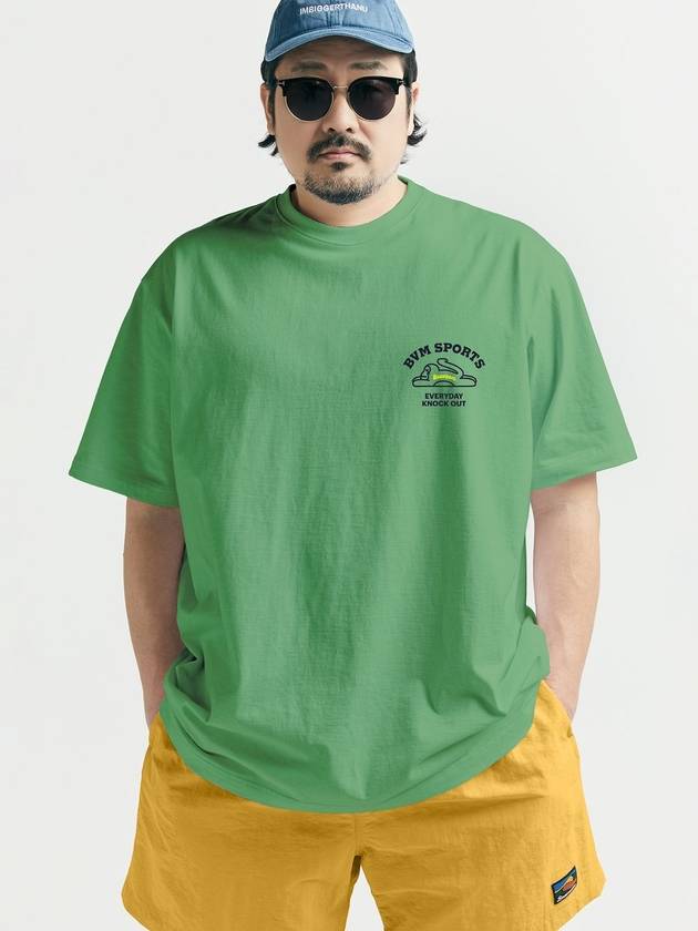 Everyday Knockout Short Sleeve T-Shirt Green - BOOVOOM - BALAAN 6