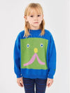 Funny Face Knit Sweater B224AC115 Italian Kids - BOBO CHOSES - BALAAN 1