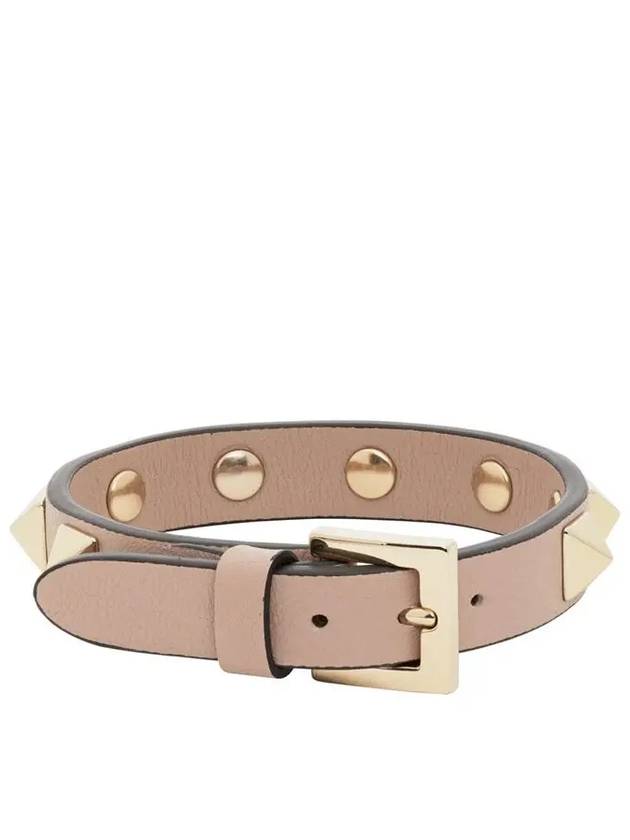 Garavani Rockstud bracelet bracelet pale pink W2J0255 VIT P45 - VALENTINO - BALAAN 3