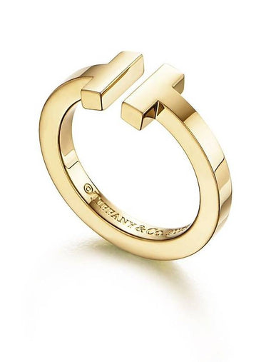 Tiffany T square ring yellow gold 60147245 - TIFFANY & CO. - BALAAN 1