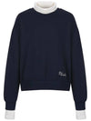 Playable sleeve color combination sweatshirt MW3WE411 - P_LABEL - BALAAN 6