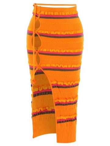 Long Skirt 231KN1292282750 Orange - JACQUEMUS - BALAAN 1