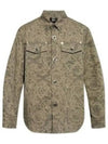 Barocco Jacquard Gabardine Long Sleeve Shirt Grey - VERSACE - BALAAN 2