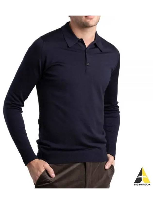 Dorset Midnight polo knit - JOHN SMEDLEY - BALAAN 1