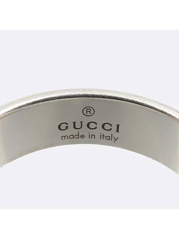 455247 925 Silver BLIND FOR LOVE Ring No 13 - GUCCI - BALAAN 3