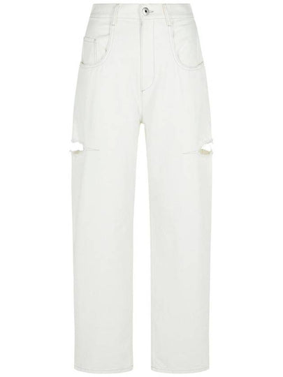 Distressed Denim Jeans White - MAISON MARGIELA - BALAAN 2