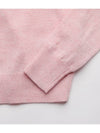 Face Patch Crop Cardigan Pink - ACNE STUDIOS - BALAAN 7