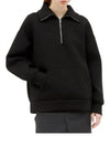 Viscose Jersey Zip Sweatshirt Black - GUCCI - BALAAN 2