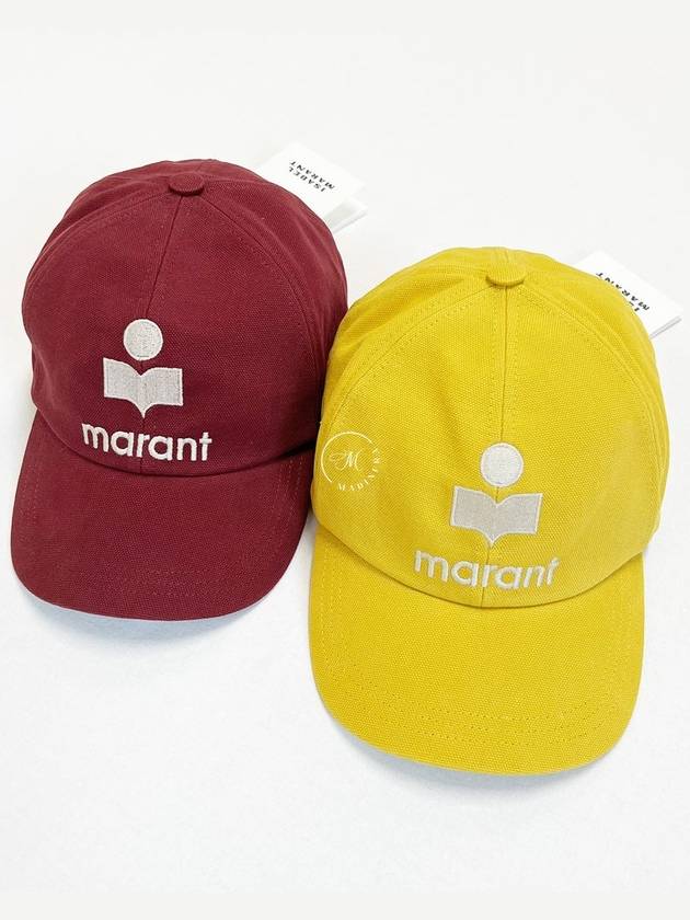 Isabel Marant Tyrone Ball Cap Yellow CQ001XFB A3C05A - ISABEL MARANT ETOILE - BALAAN 1