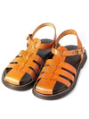 Unisex Fisherman Sandals Venice Arancio - ANTICHI ROMANI - BALAAN 2