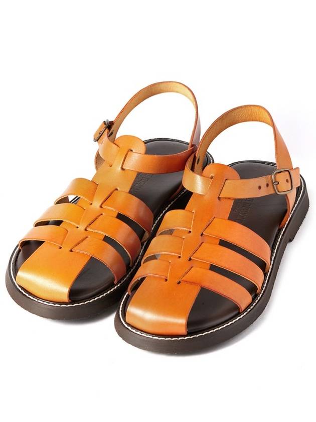 Unisex Fisherman Sandals Venice Arancio - ANTICHI ROMANI - BALAAN 2