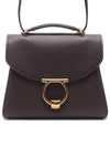 Gancini Small Tote Bag Ganache Brown - SALVATORE FERRAGAMO - BALAAN 2