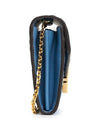 Diamond Continental FF Logo Chain Long Wallet Blue - FENDI - BALAAN 3