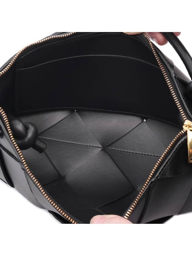 Cassette Mini Shoulder Bag Black - BOTTEGA VENETA - BALAAN 7