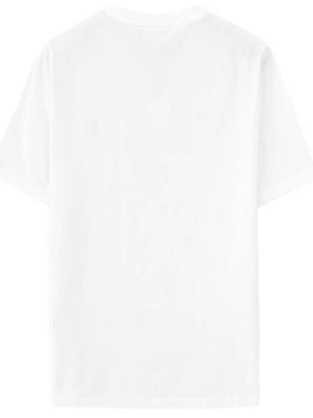 Fox Head Patch Classic Short Sleeve T-Shirt White - MAISON KITSUNE - BALAAN 3