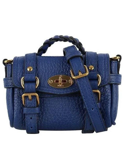 Micro Alexa Cross Bag Blue - MULBERRY - BALAAN 2