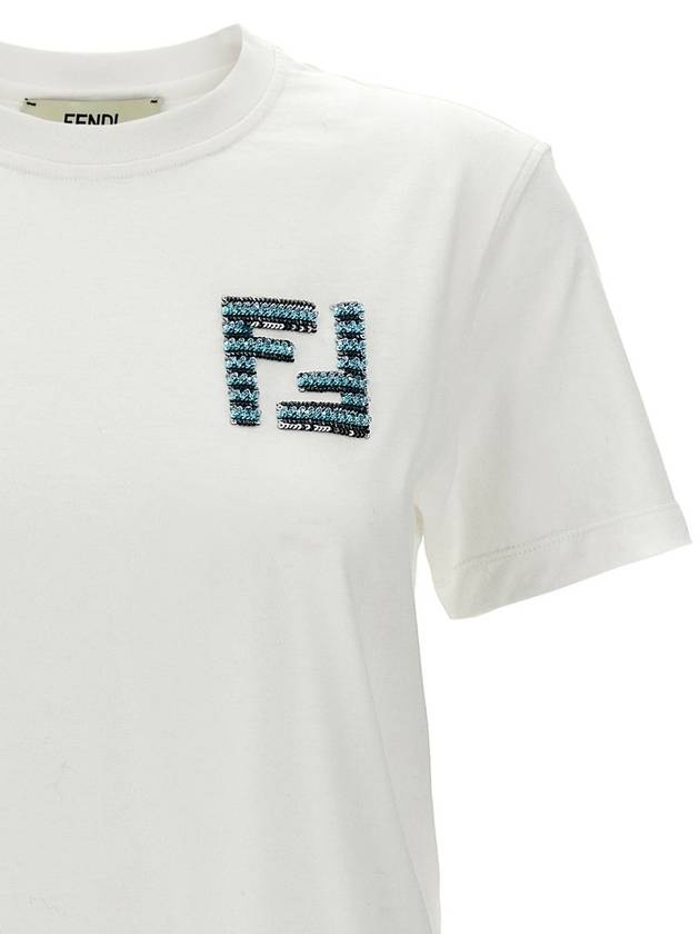 Fendi 'Ff' T-Shirt - FENDI - BALAAN 3