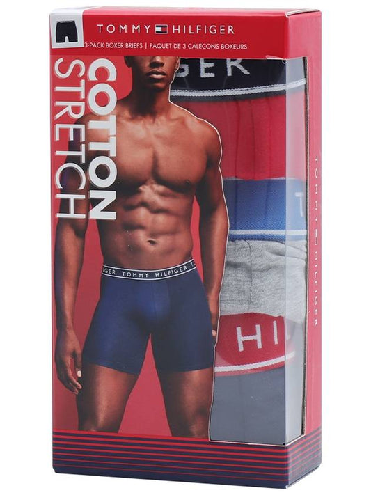 3 Pack Stretch Boxer Men's Boxer Briefs 09T4145966 - TOMMY HILFIGER - BALAAN 1