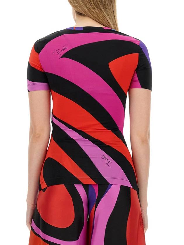 MARBLE PRINT T-SHIRT - EMILIO PUCCI - BALAAN 3