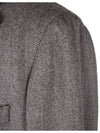 F521AH0V05 Herringbone Coat - CARUSO - BALAAN 6