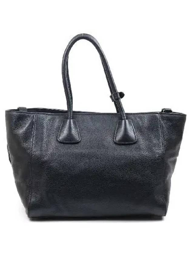 BN2626 Black one pocket tote bag and shoulder - PRADA - BALAAN 4