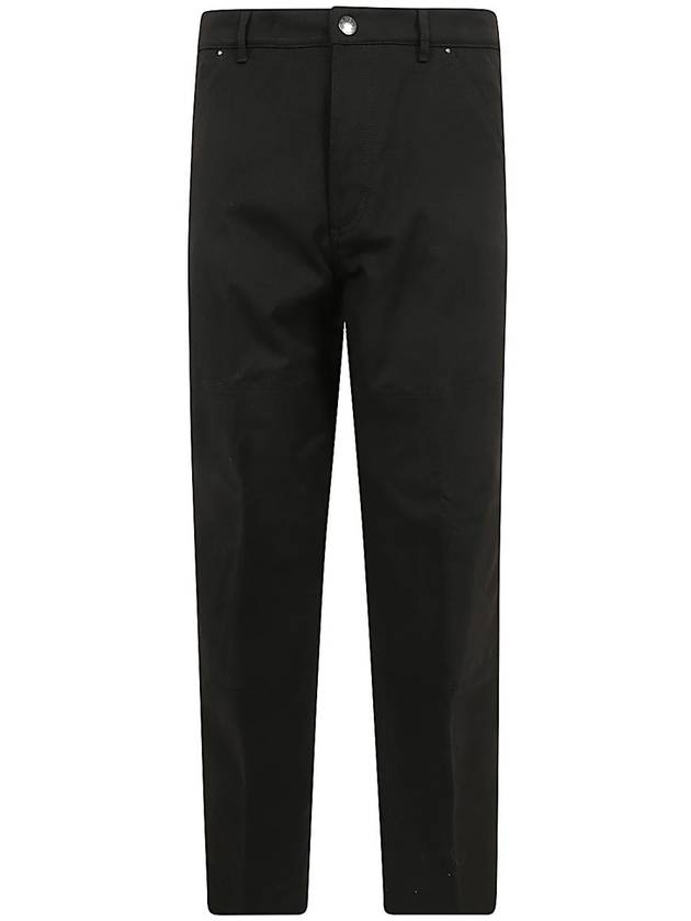 Canvas straight pants black - MONCLER - BALAAN 2