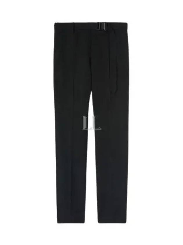 Buckle Dry Wool Slim Pants Black - OFF WHITE - BALAAN 2