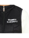 Women's Logo Down Vest Black - HORN GARMENT - BALAAN 11